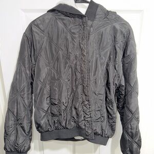 Black Quilted Jacket